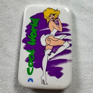 Vintage 1992 Cool World Holli Would Pin Back Button Movie Promo Paramount 90s